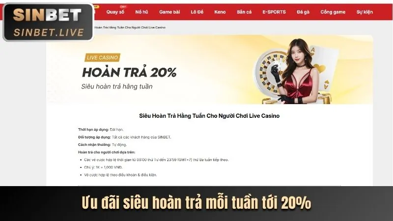 Trải nghiệm casino chân thực với dealer người thật